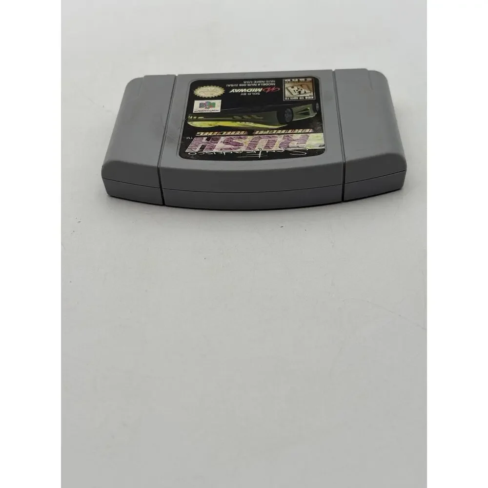 San Francisco Rush: Extreme Racing Nintendo 64 N64 Authentic Tested Works VG